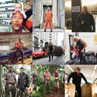 Screenshot: 2016best9/@therock